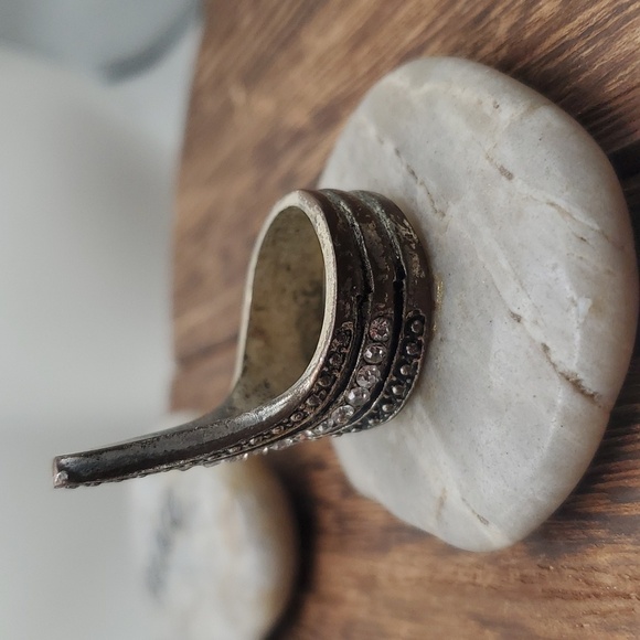 Size 8 R604 cleopatras crown ring - Picture 2 of 3